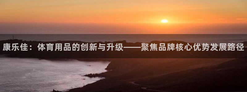 球客岛官方正版app集团logo：康乐佳：体育用品的