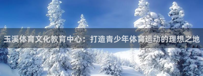 谈球吧：玉溪体育文化教育中心：打造青少年体育运动的理想之地
